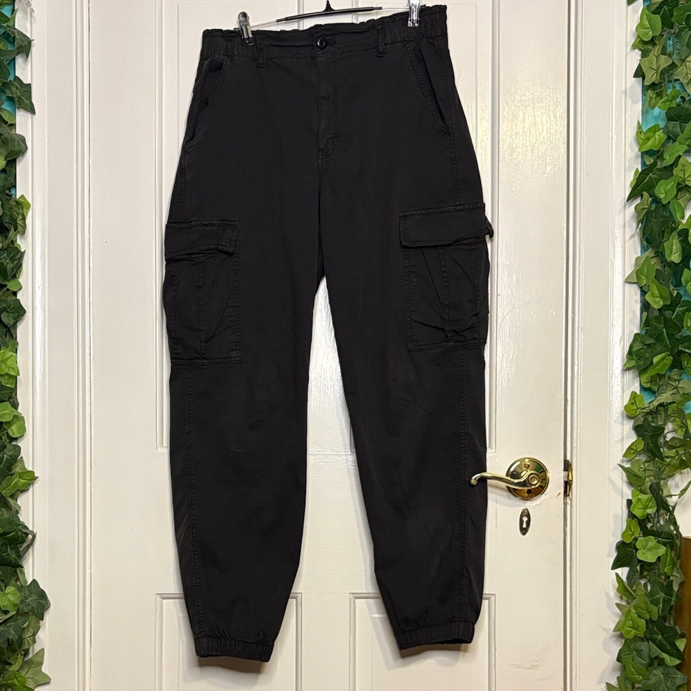 American Eagle Outfitters Dark Charcoal Cargo Pants